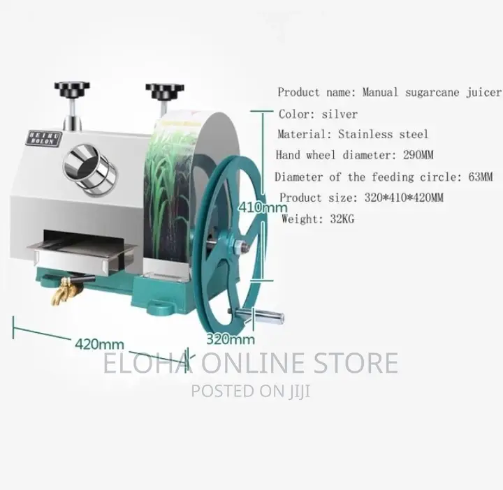 Stainless Steel Manual Sugarcane Juicer Machine