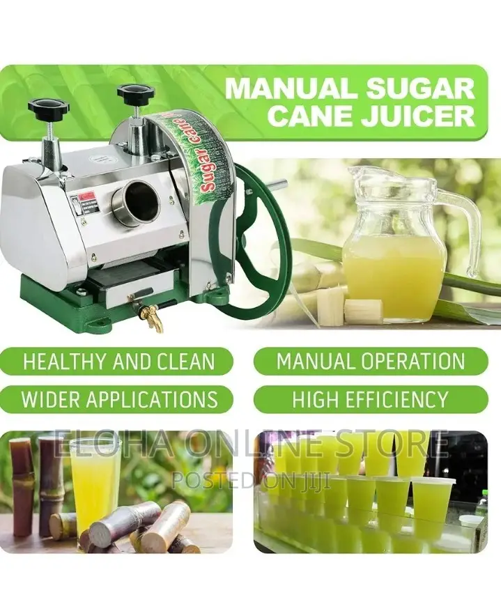 Stainless Steel Manual Sugarcane Juicer Machine