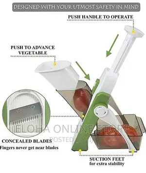 Multifunctional Madoline Potatoe/Vegetable Slicer