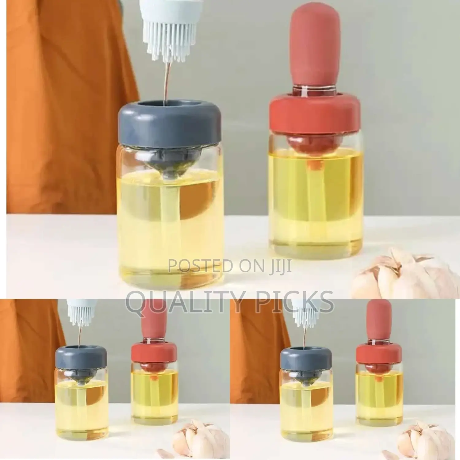 Brand Oil Bottle With Brush