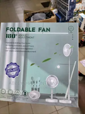 Stand Fan Foldable Stand Fan Rechargeable Fan