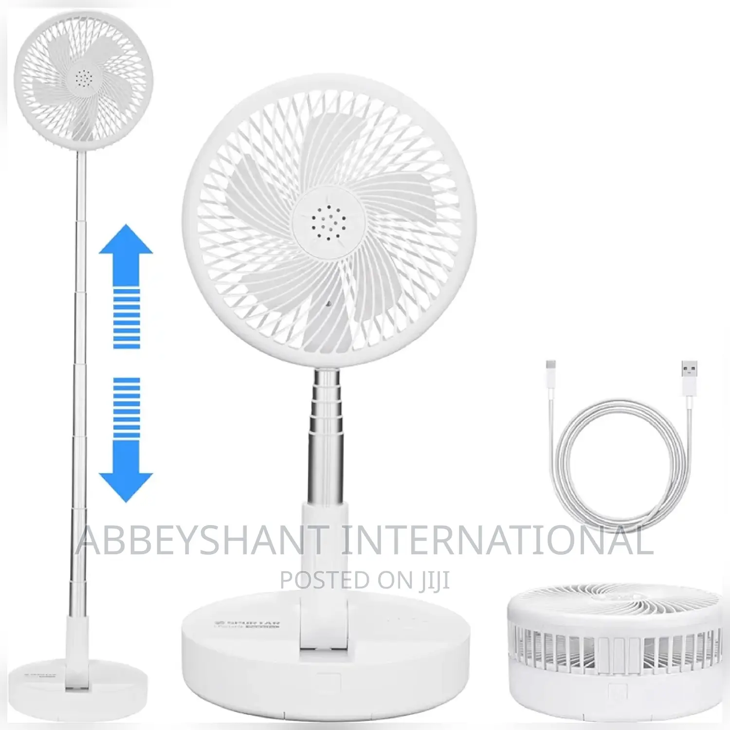 Stand Fan Foldable Stand Fan Rechargeable Fan