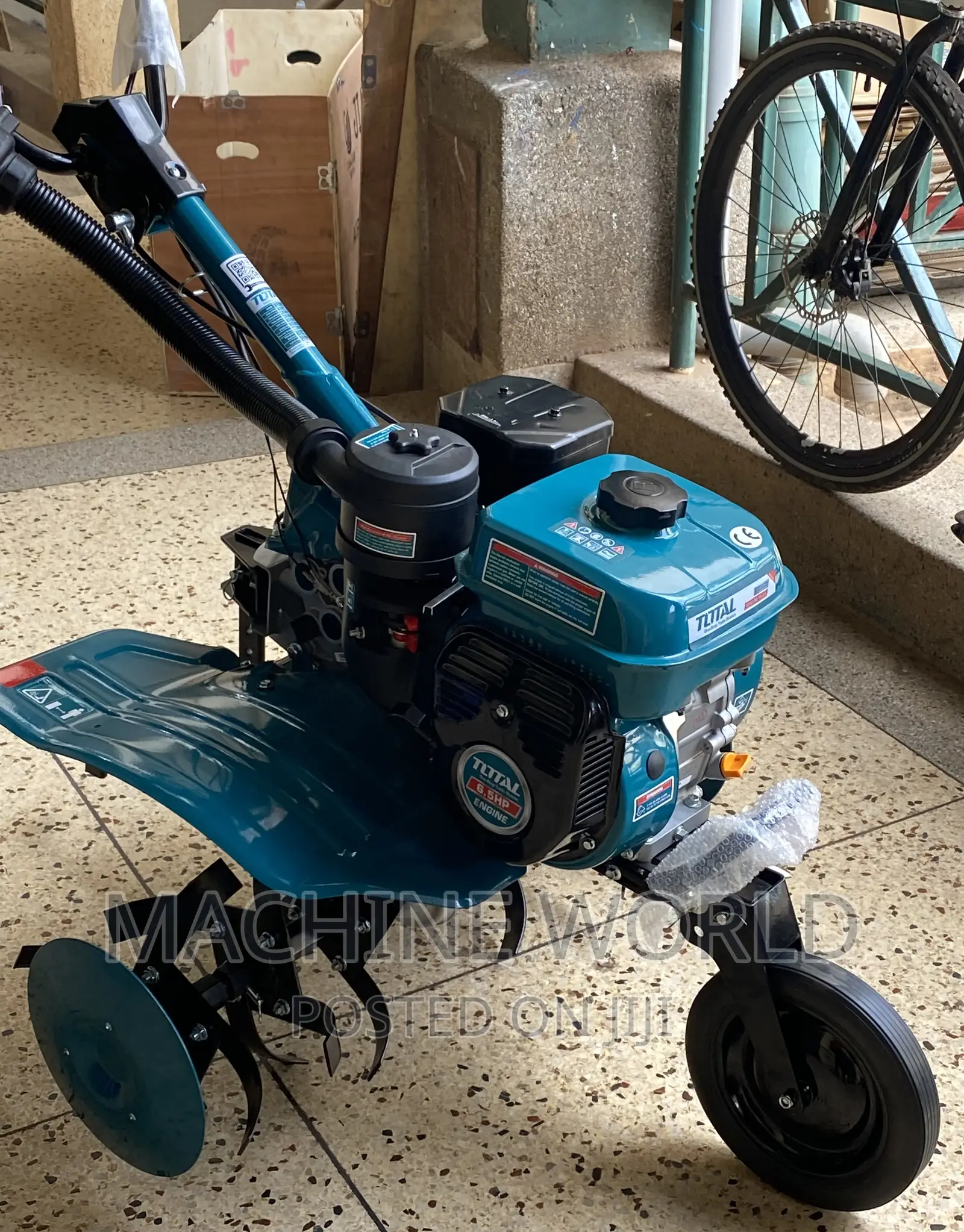 Garden Tiller 6.5hp (TOTAL) Gasoline 4stroke