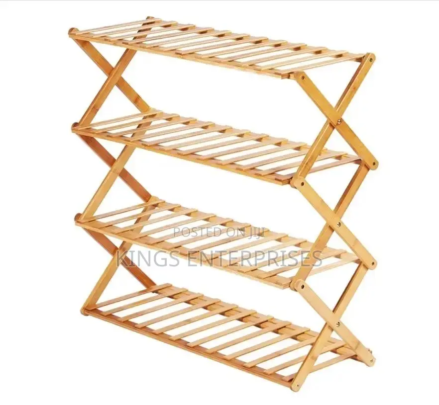Wooden Door Shoe Rack