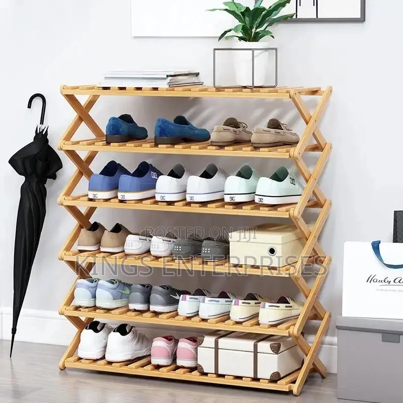 Wooden Shoe Rack