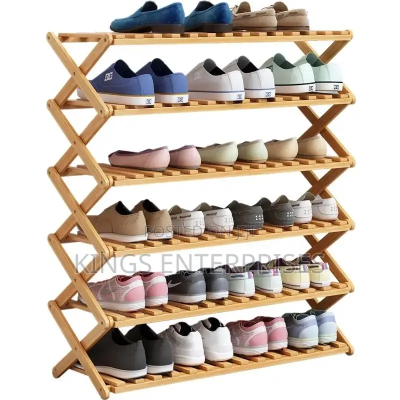 Wooden Shoe Rack