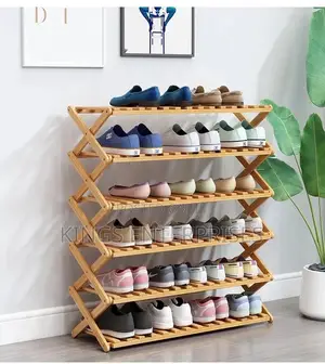 Wooden Shoe Rack