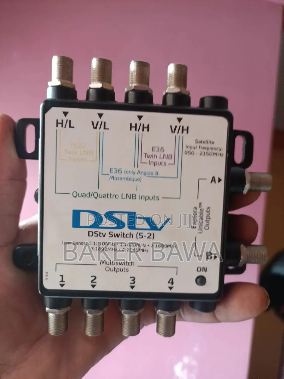 DSTV Multi Switch Connection