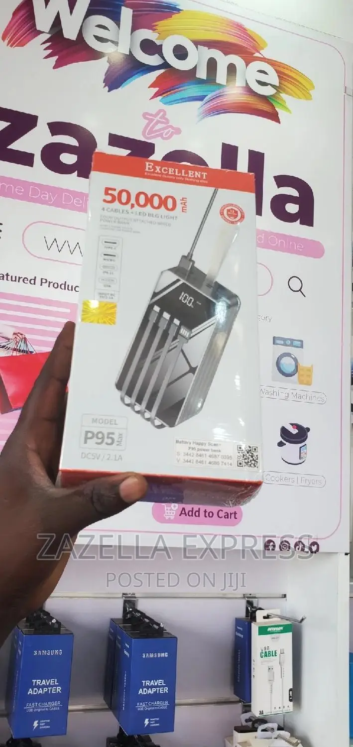 Excellent 50,000 Mah Power Bank