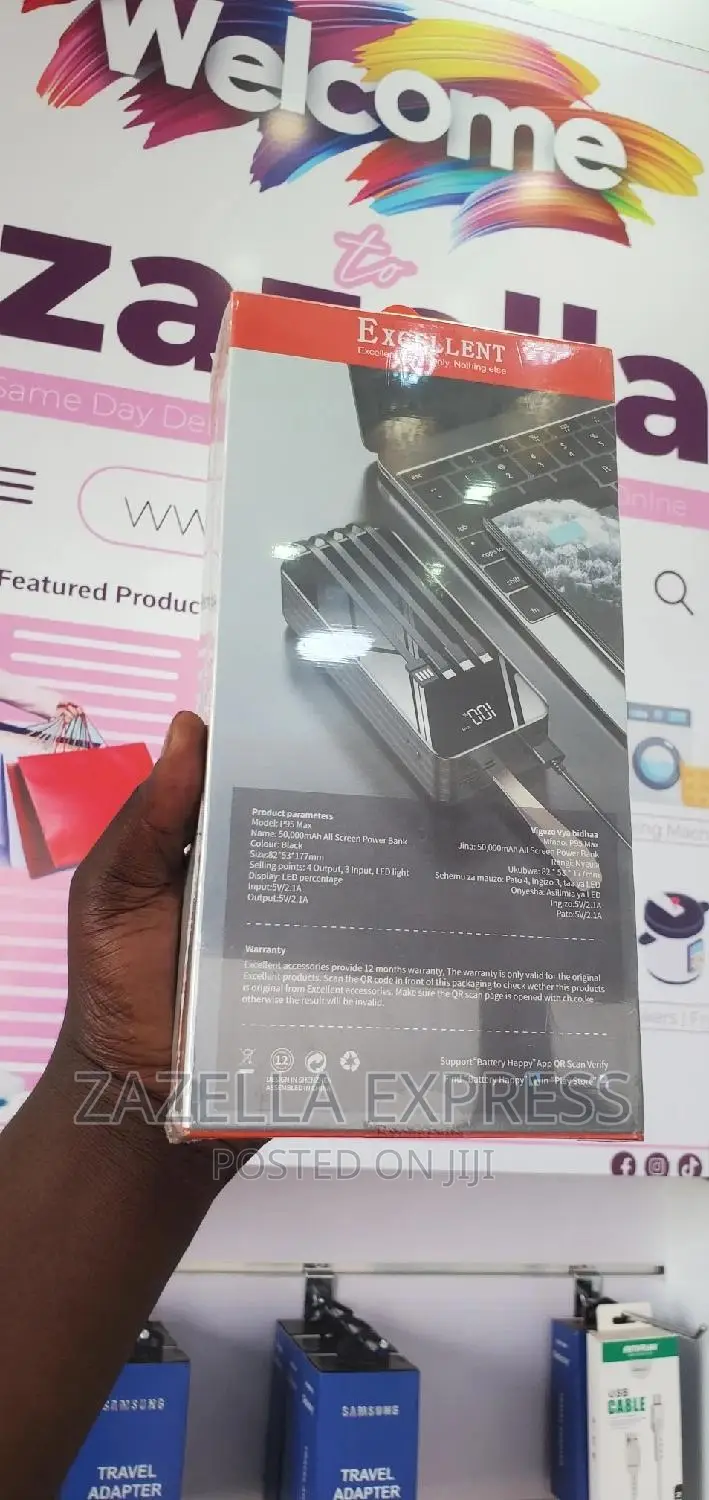 Excellent 50,000 Mah Power Bank