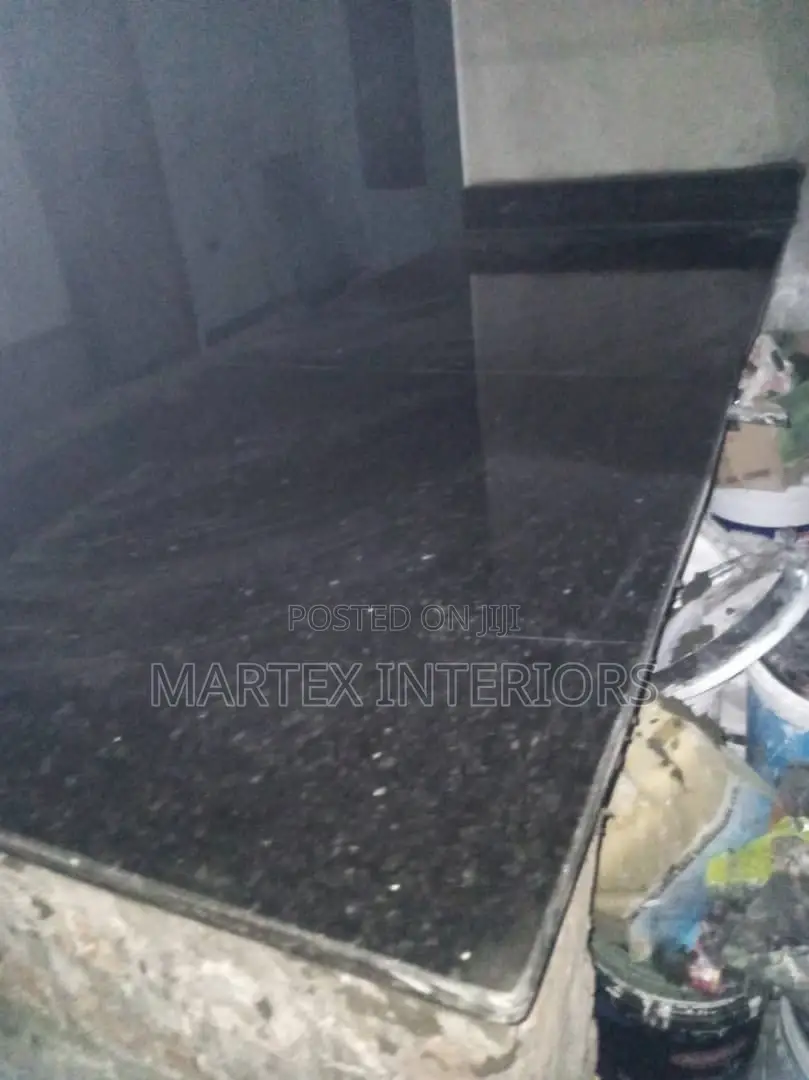 Pearl Black Granite Countertop