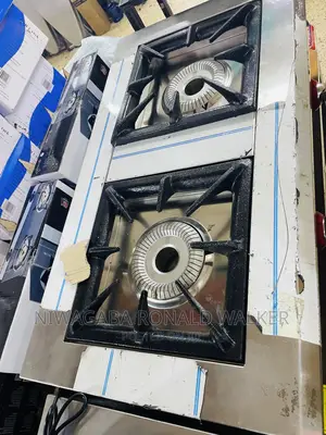 Heavy Duty Industrial Double Burner Gas Stove