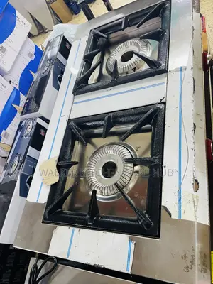 Heavy Duty Industrial Double Burner Gas Stove