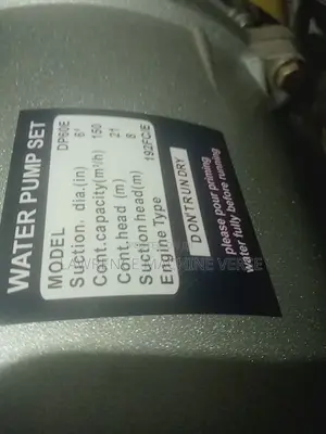 Diesel Water Pump 6 Inch