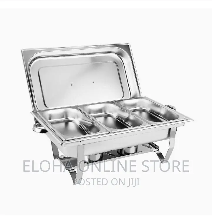 Tripple Compartments Food Warmer