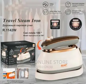 RAF 2 in 1 Travel Steam Iron