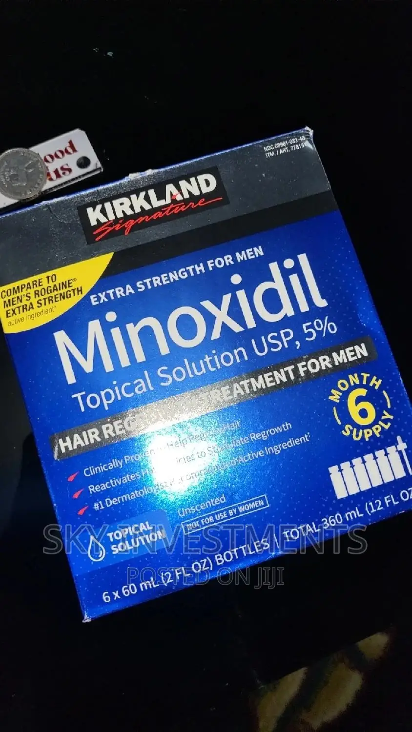 Hair and Beard Growth Minoxidil 5% Buy ONE Get ONE FREE