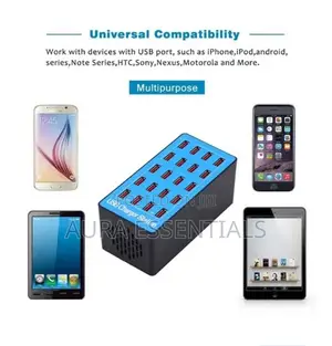 100w 20 Ports USB Hub Charger