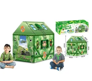 Kids Military Play Tent House