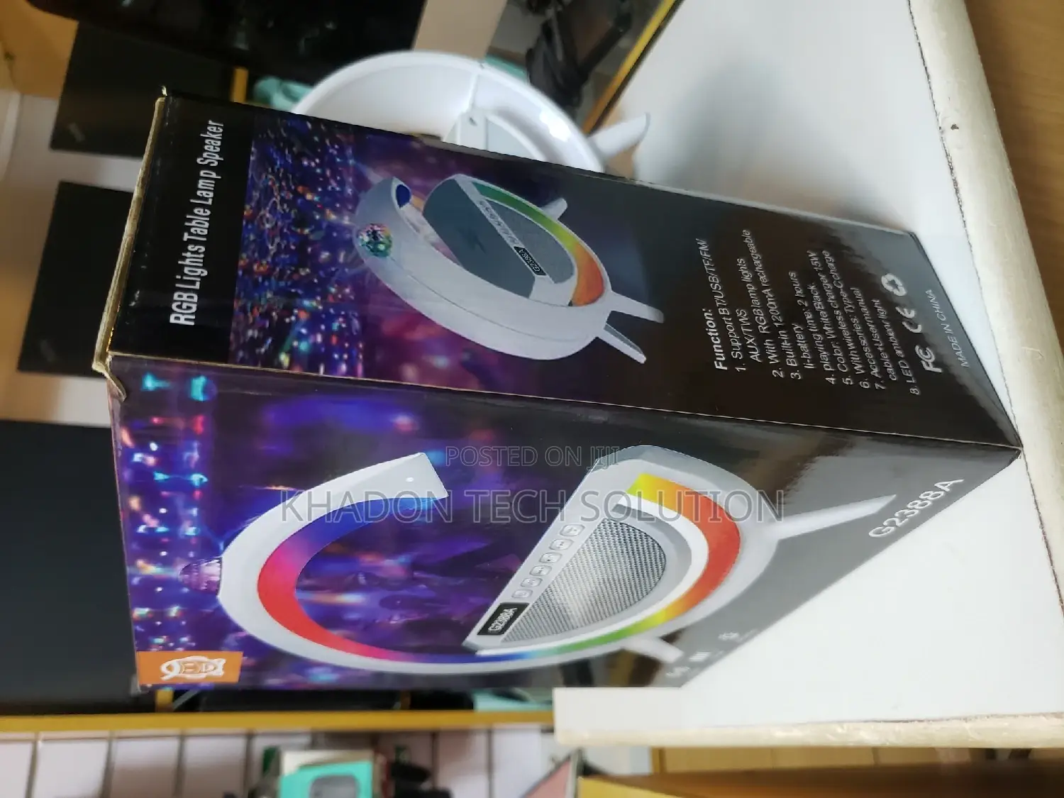 Table Lamp Wireless Speaker