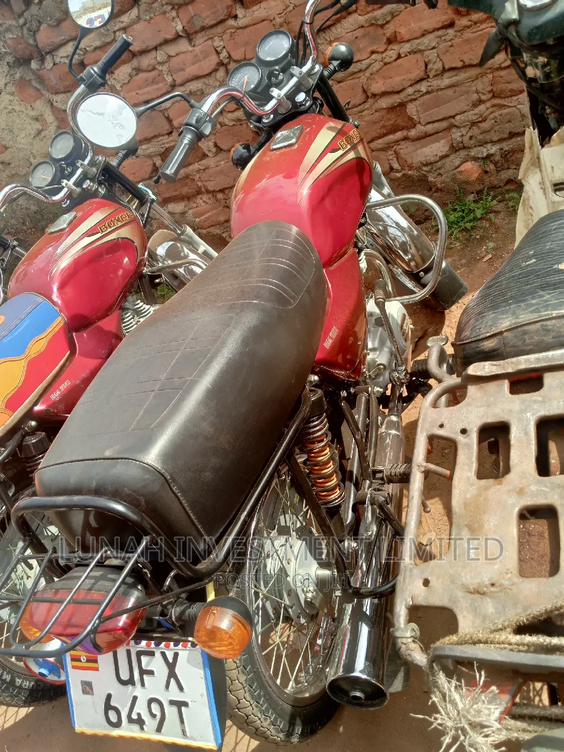 Bajaj Boxer 2023 Red