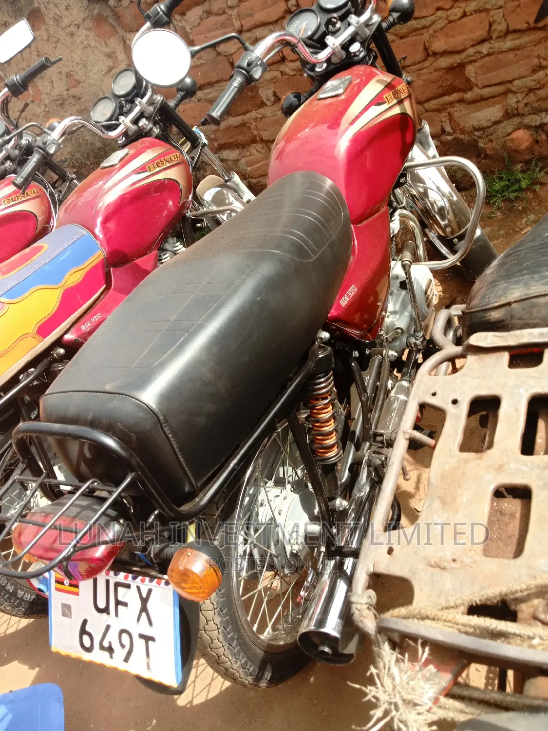 Bajaj Boxer 2023 Red