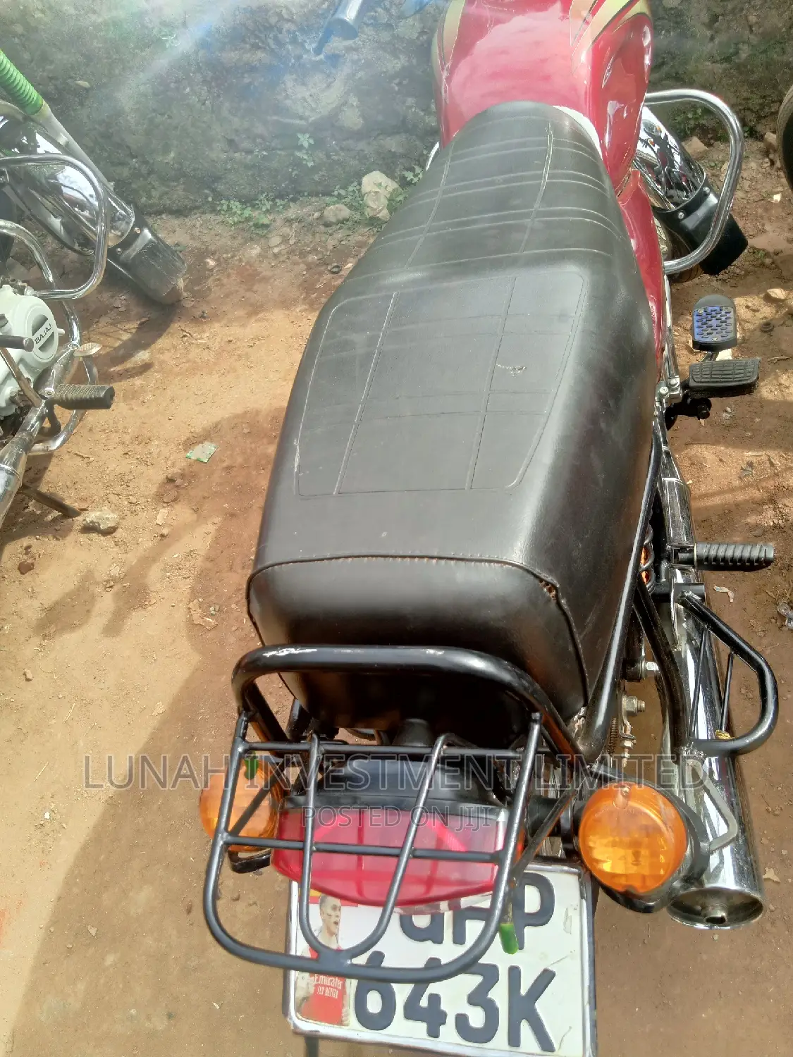 Bajaj Boxer 2023 Red