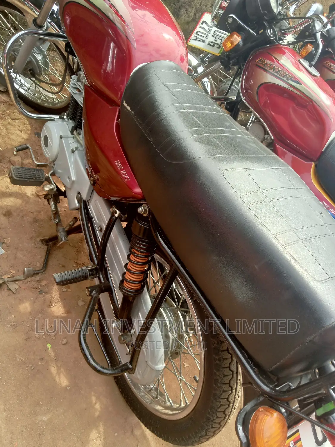 Bajaj Boxer 2023 Red