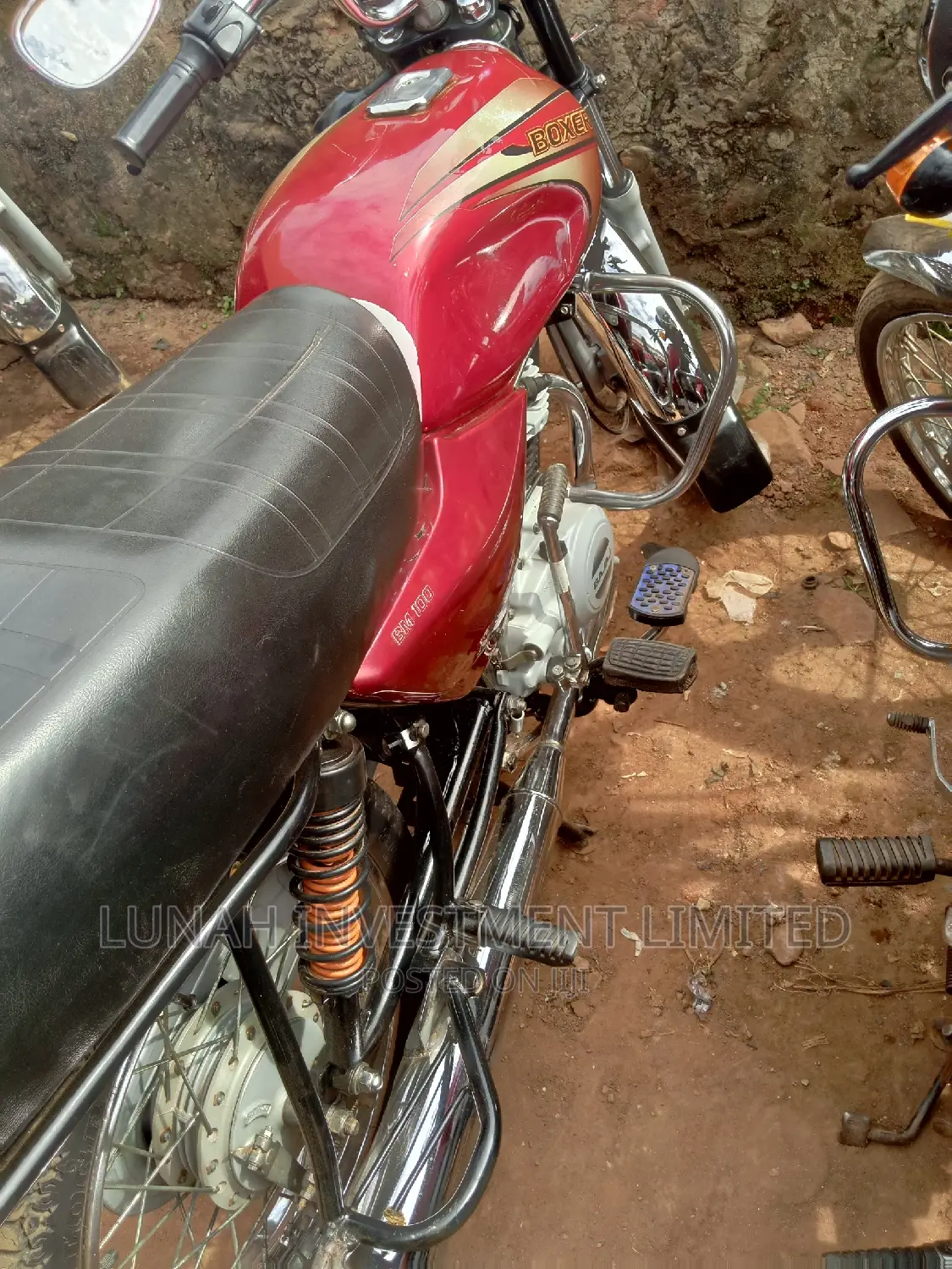 Bajaj Boxer 2023 Red