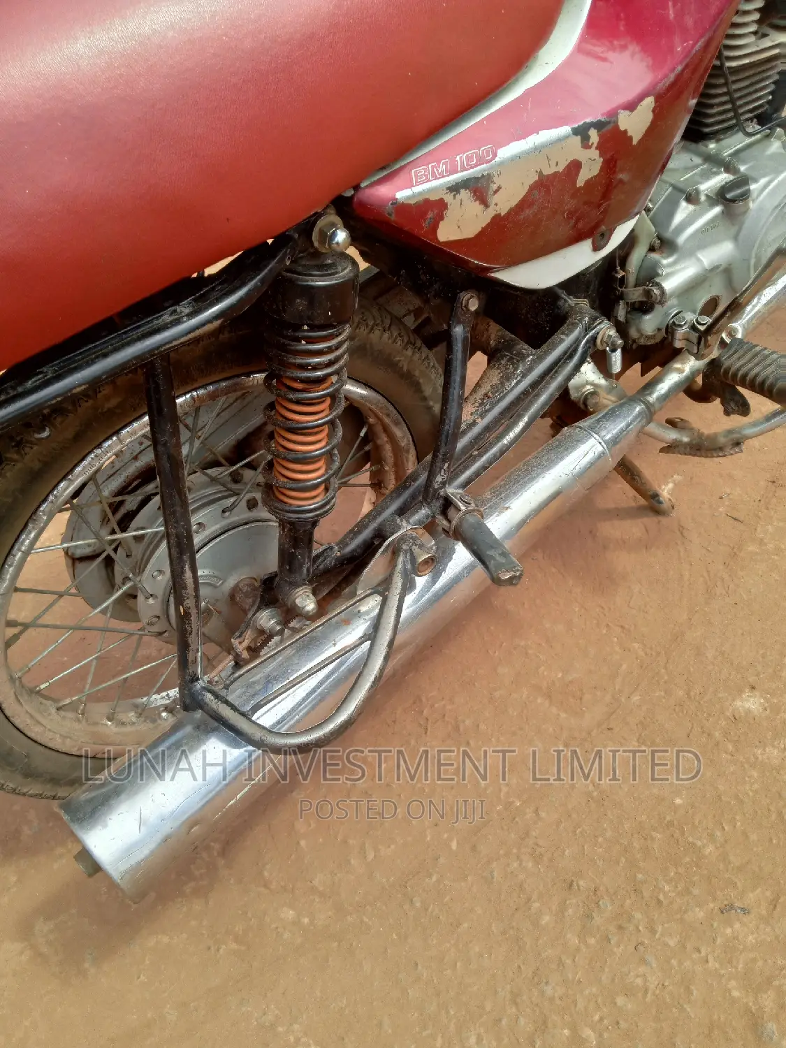 Bajaj Boxer 2023 Red