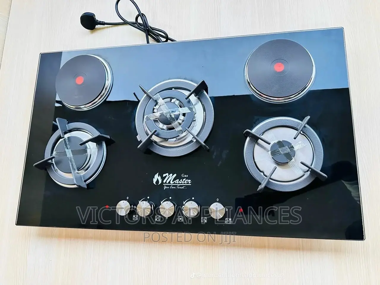 Master 3gas 2 Electric Cooker Hob