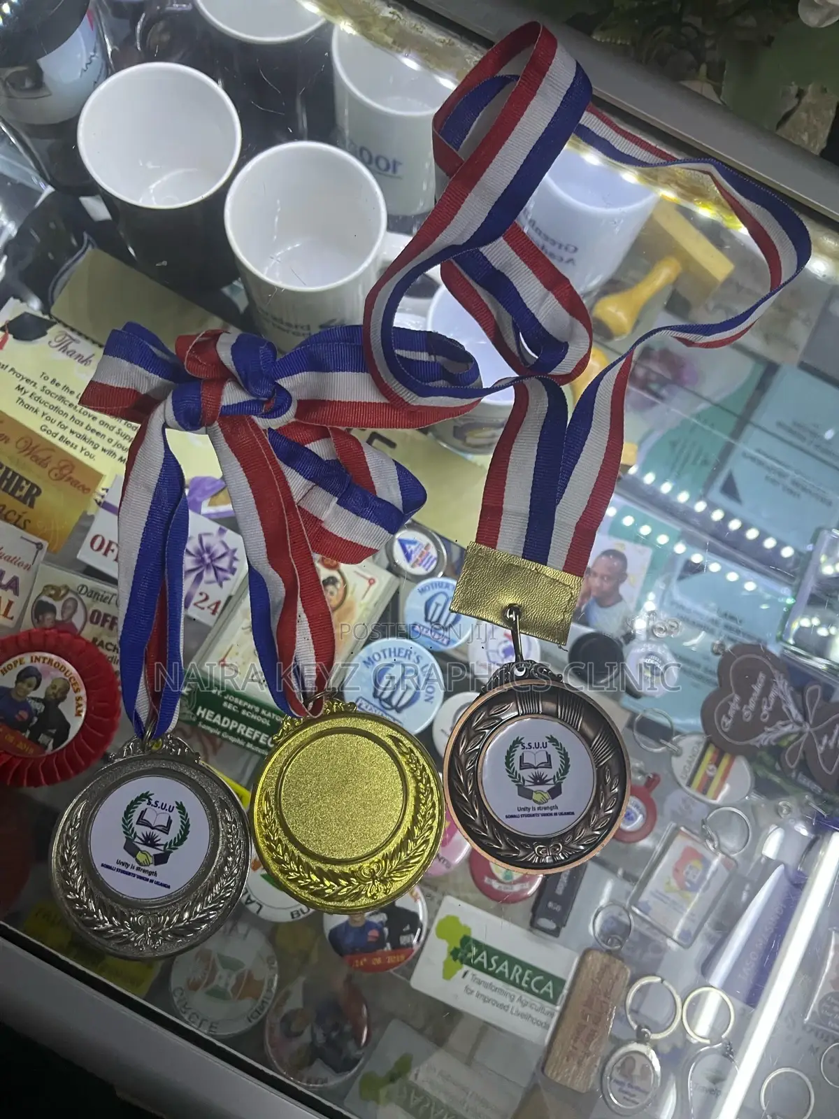 Medal Awards Gold Silver and Bronze