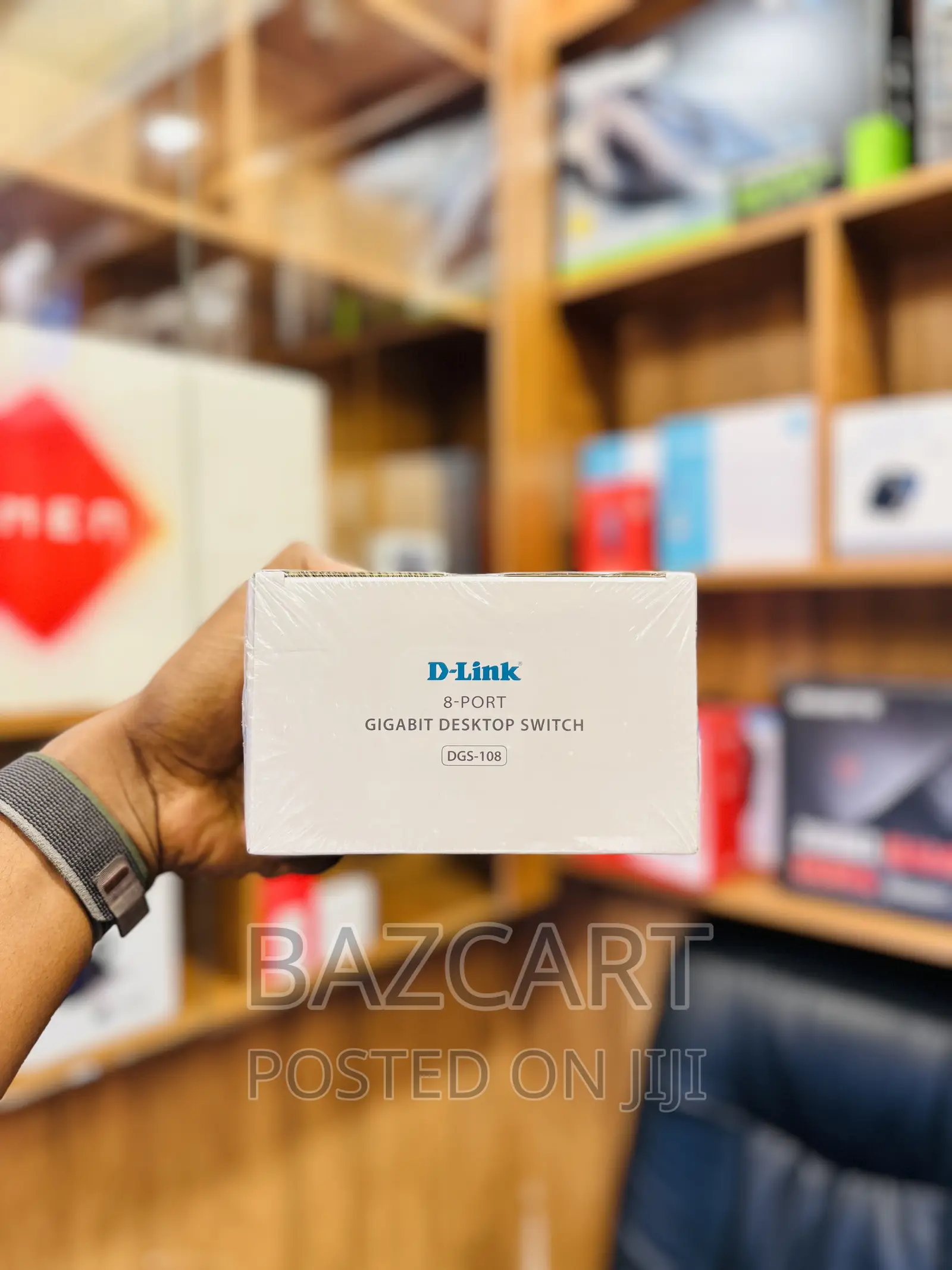 D-Link 8-Port Gigabit Desktop Switch DGS-108