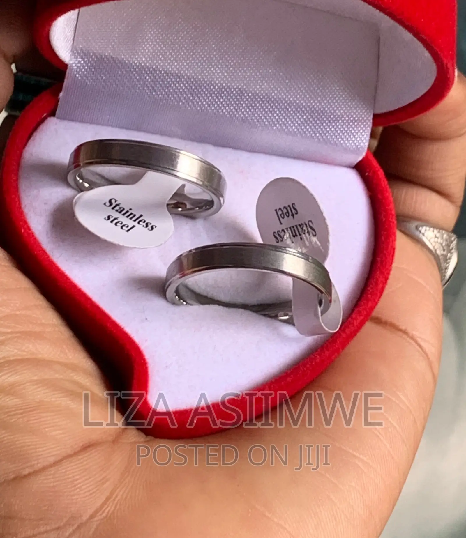 Wedding Rings Available Only in Size 19 and 20