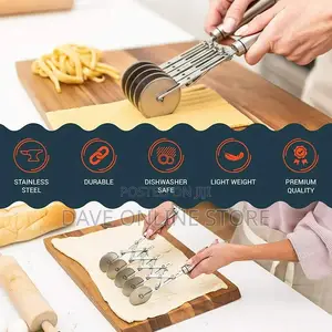 5 Wheel Pastry Cutter With Handle