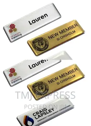 Executive Name Tags