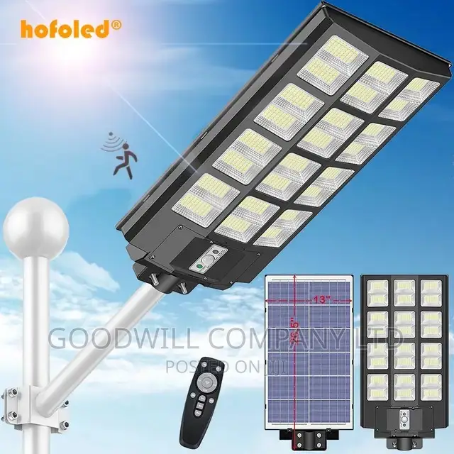 1500w Solar Street Light Classy Cells Made in Germany