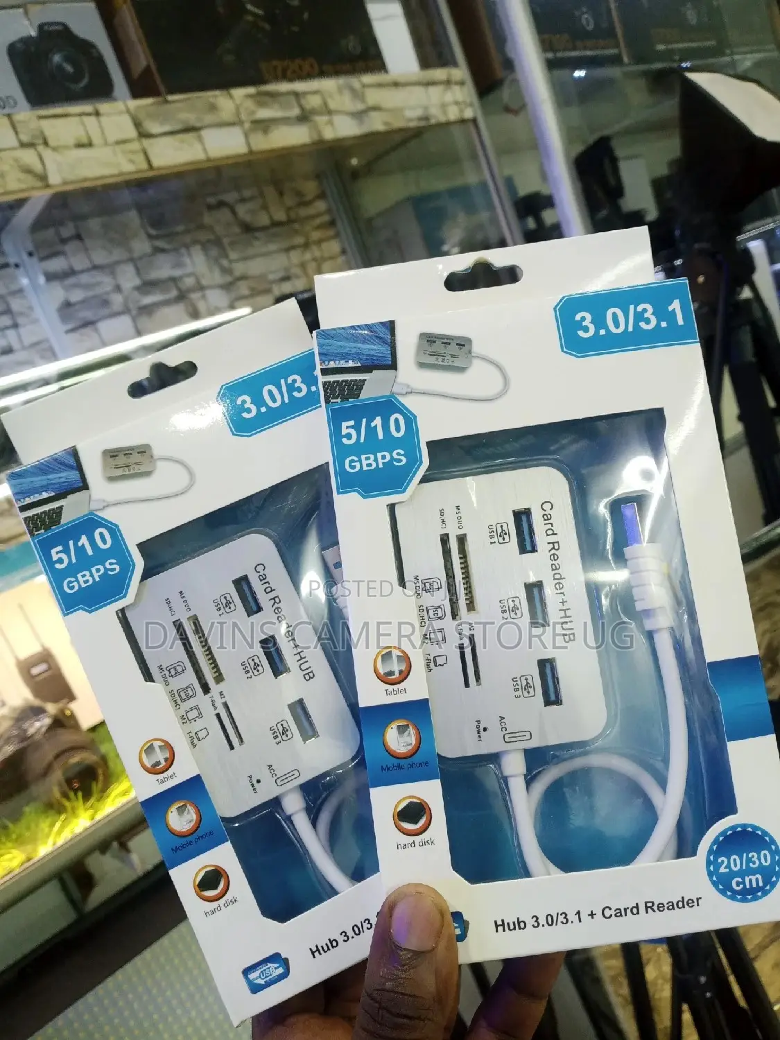 Memory Card Reader 3 in One