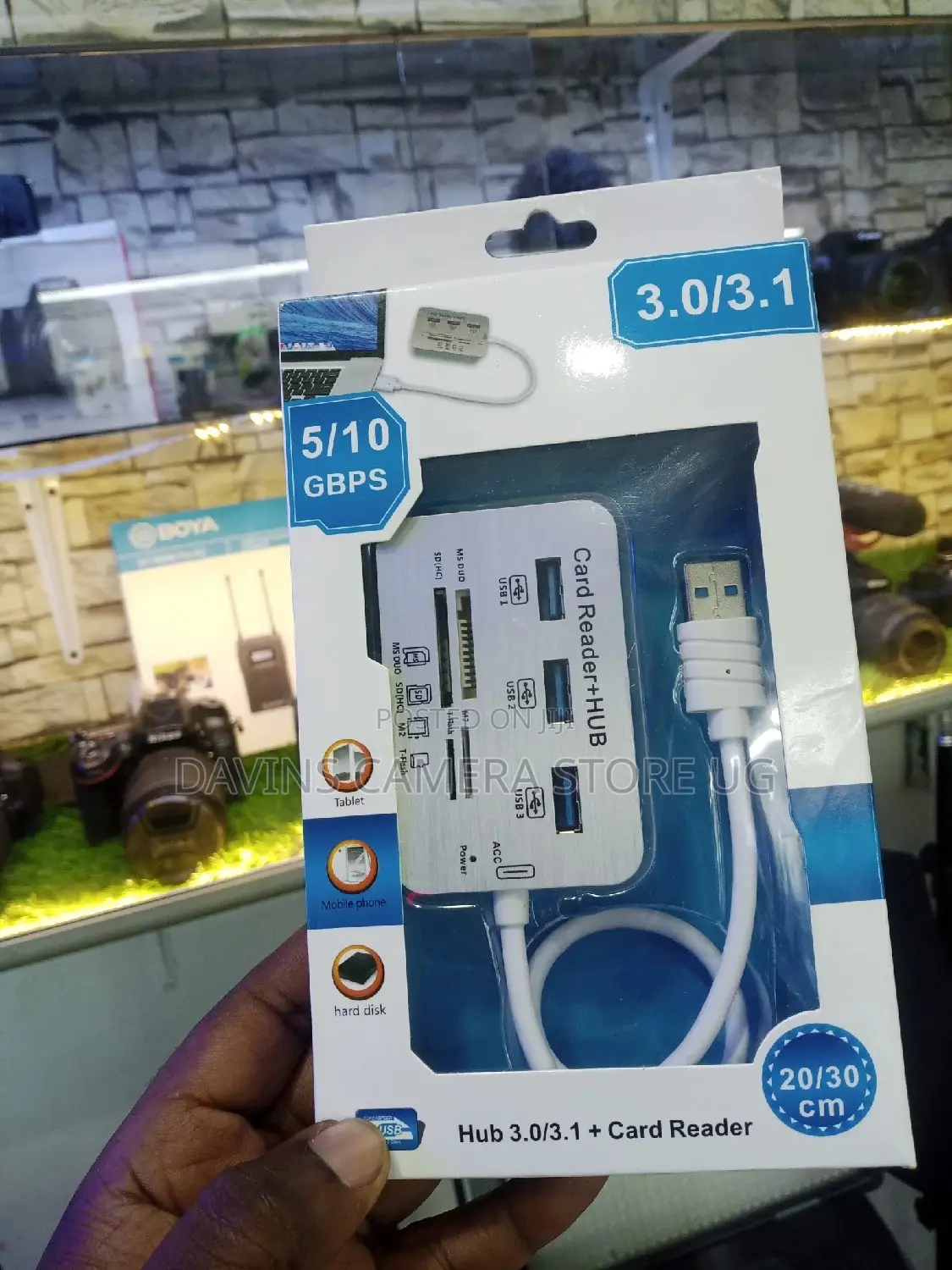 Memory Card Reader 3 in One