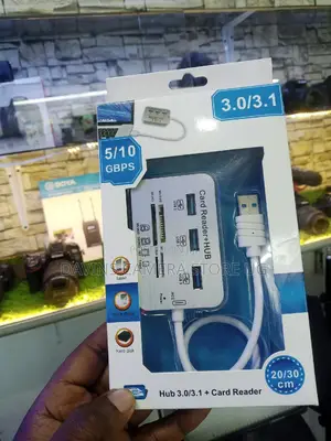 Memory Card Reader 3 in One