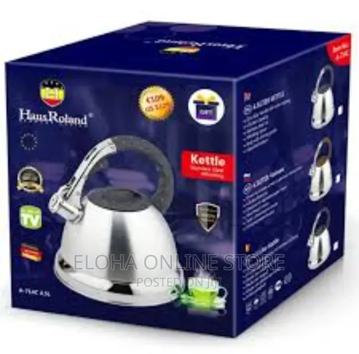 Haus Roland Stainless Steel Whistling Kettle