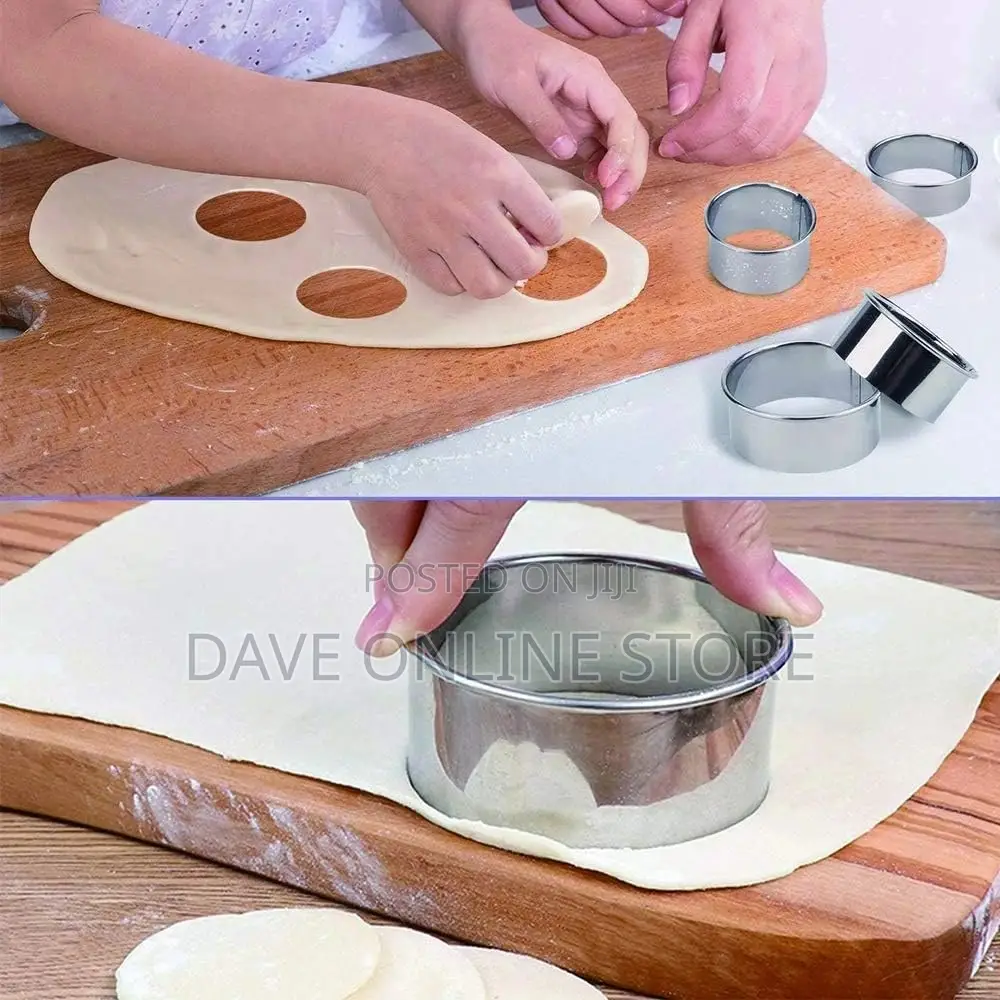 12 Pieces Round Cookie Biscuit Cutter Set