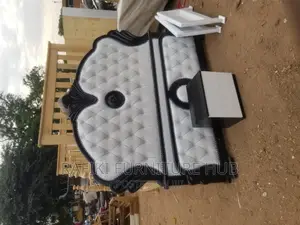 Leather Bed / 5by6 Bed / Wooden Bed / Best / Furniture