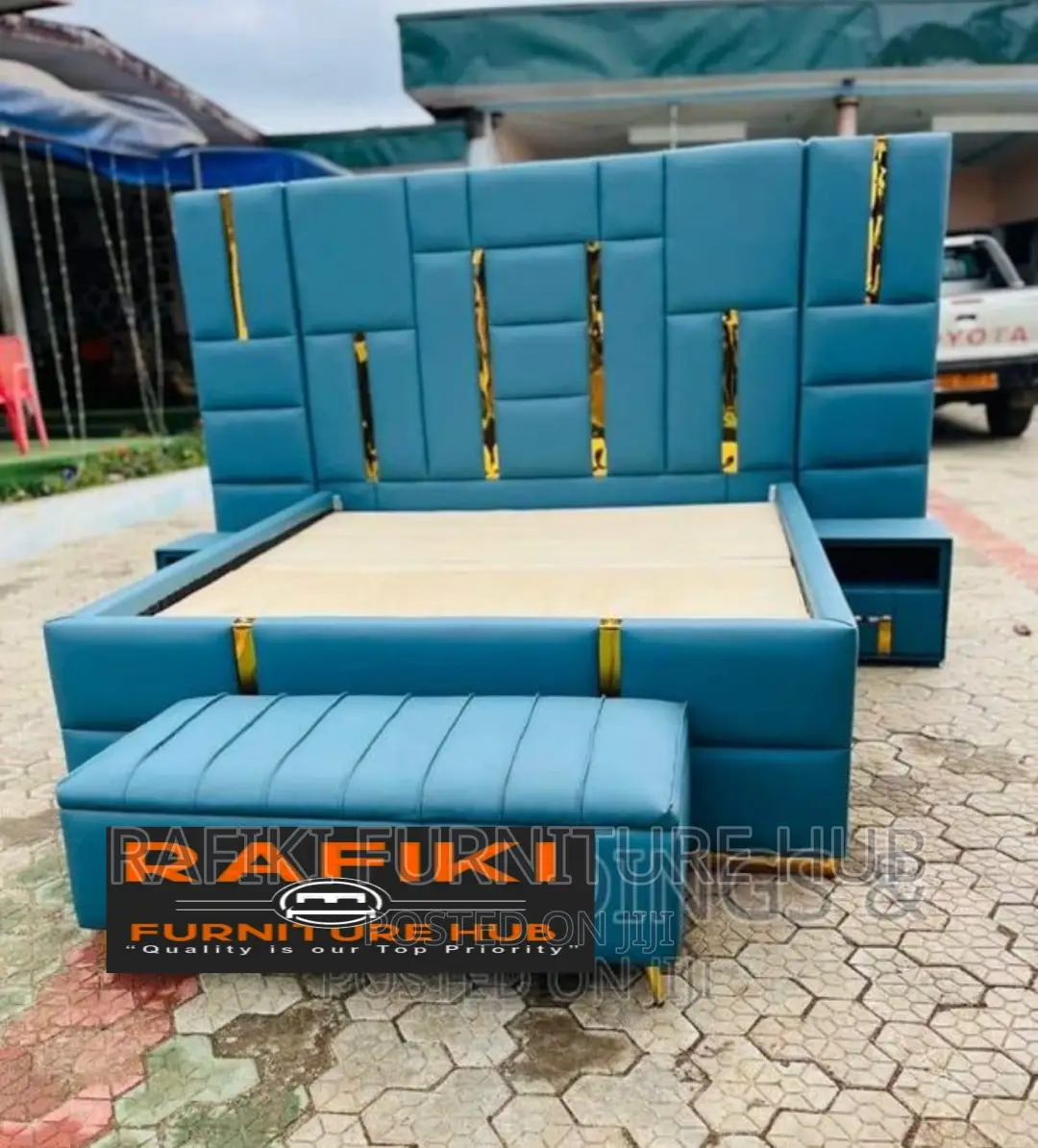 Royal Bed / Fabric Bed / Modern Bed / New Bed