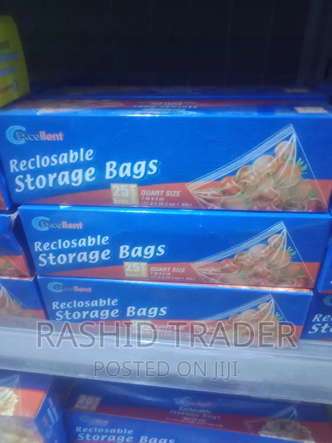 Reclosable Storage Food Bags