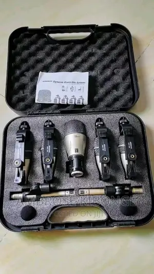 RMW Audio 7 Pieces Drum Kit Dynamic Drum Microphone System.
