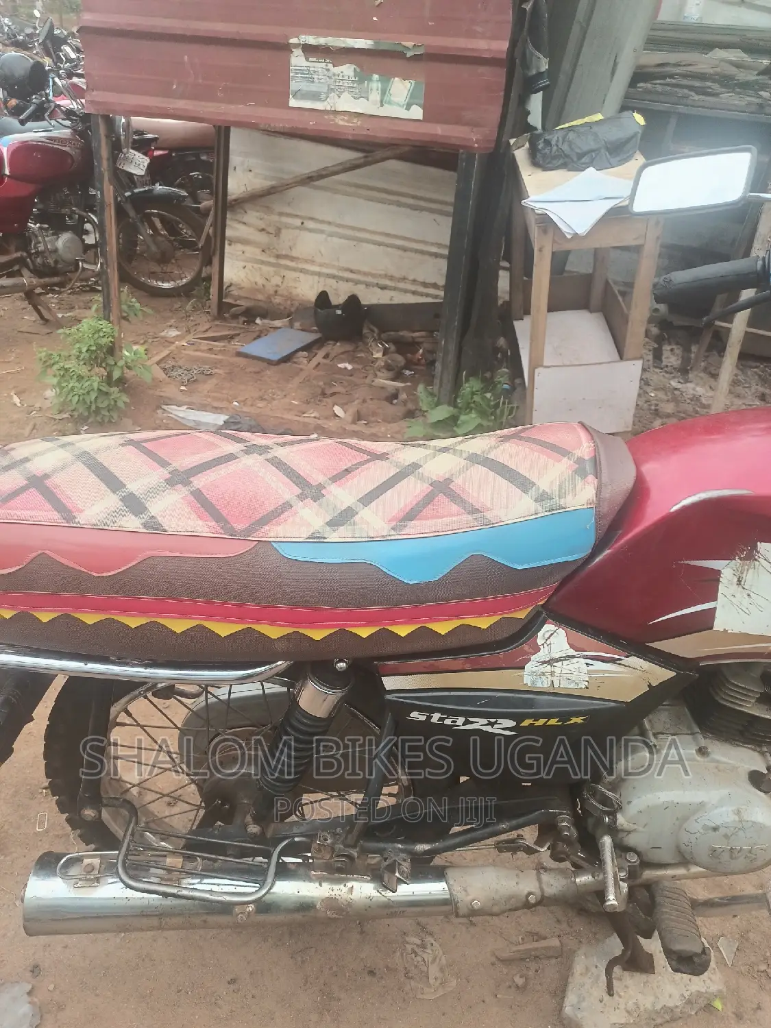 TVS XL 100 2016 Red