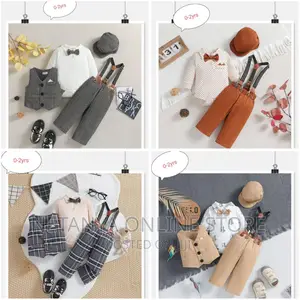 0-2yrs Boys Tuxedo Cloth Suits