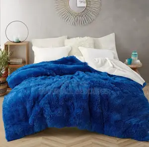 Blue Fluffy Duvet