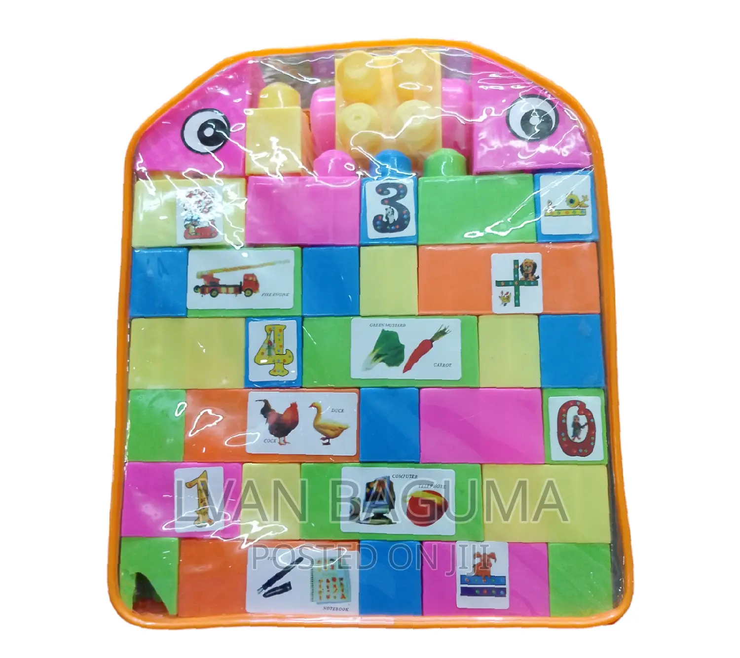 Building Blocks for Kids - 55 Pieces